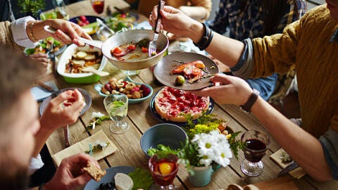 Comida en familia