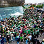 Fiesta racinguista en Santander