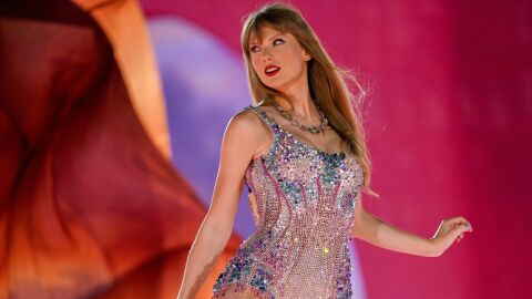 Imagen de Taylor Swift durante un concierto