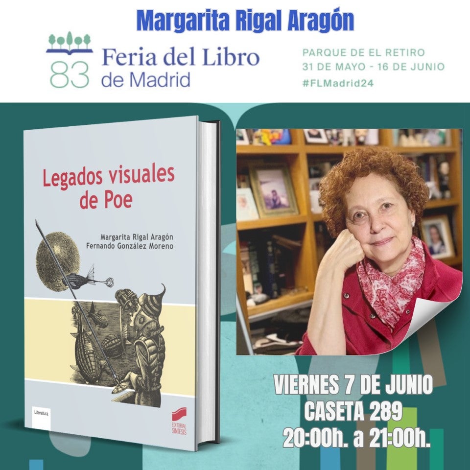 Tres profesores de Albacete presentarán el libro “Legados visuales de Poe” Tres profesores de Albacete presentarán el libro “Legados visuales de Poe”