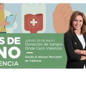 Más de Uno Valencia en directo desde la donación de Sangre de Onda Cero