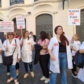 Protesta en Badajoz