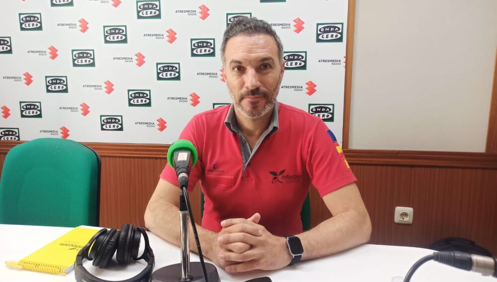 Juan Pedro García, Director del Centro Operativo Provincial del Infocam