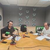 Ricardo Cabezas del Grupo Socialista y Juan Parejo del Grupo Popular