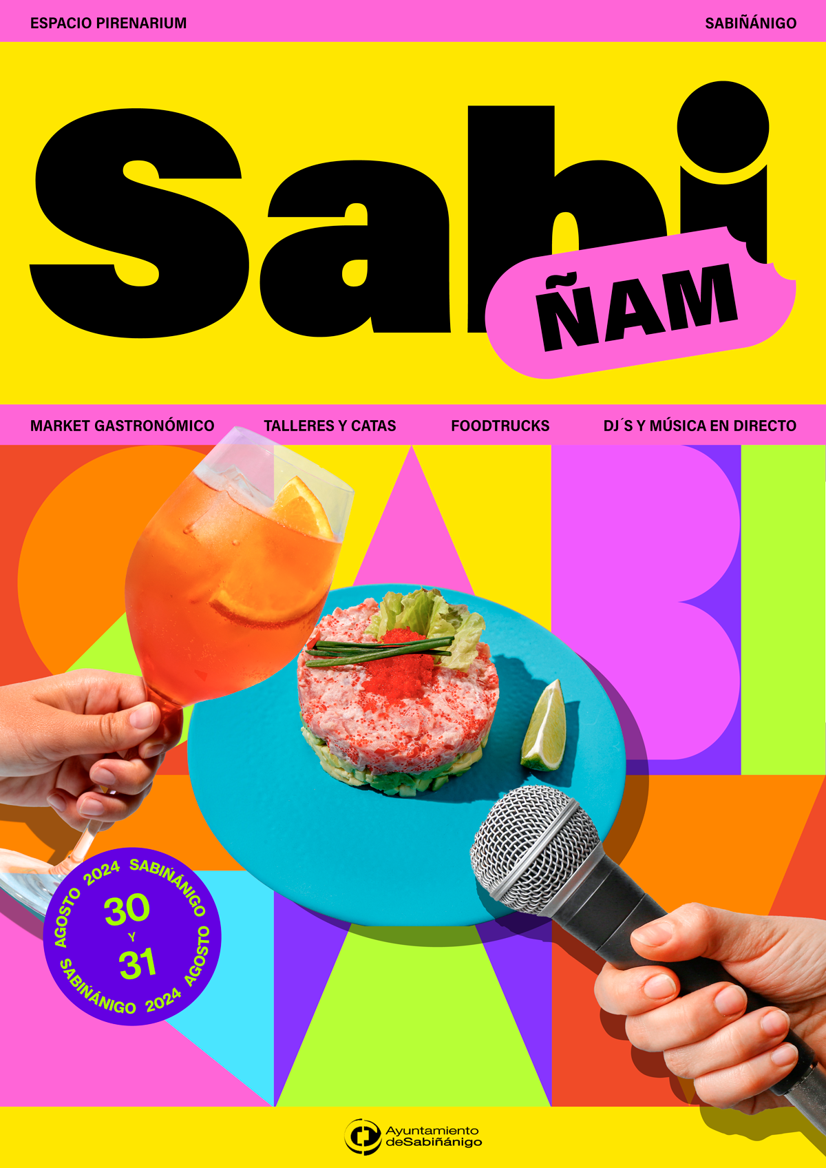 SabiÑam Fest, un festival gastronómico y musical en la Puerta del Pirineo SabiÑam Fest, un festival gastronómico y musical en la Puerta del Pirineo