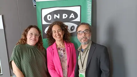 Mónica Jiménez, Ariadna Belver i Rafa Méndez Mónica Jiménez, Ariadna Belver i Rafa Méndez