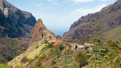 Imagen del espacio natural protegido de Masca (Tenerife) Imagen del espacio natural protegido de Masca (Tenerife)
