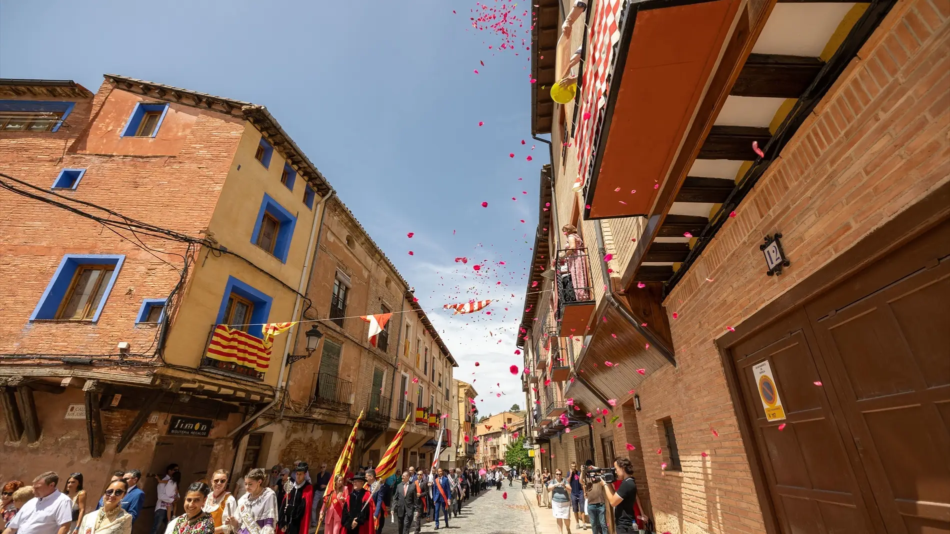 Celebración del Corpus Christi en el municipio de Daroca, Zaragoza