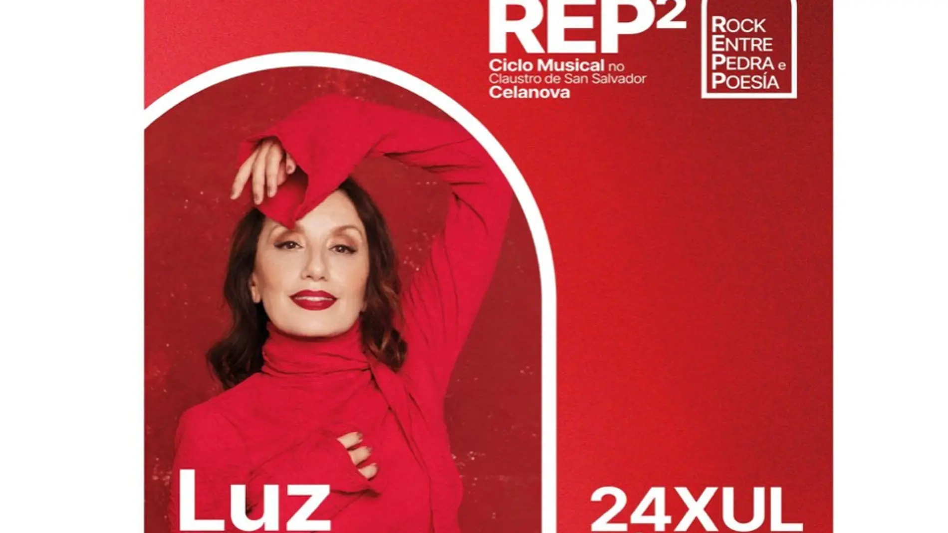 Luz Casal ofrecerá un concerto en Celanova o 24 de xullo