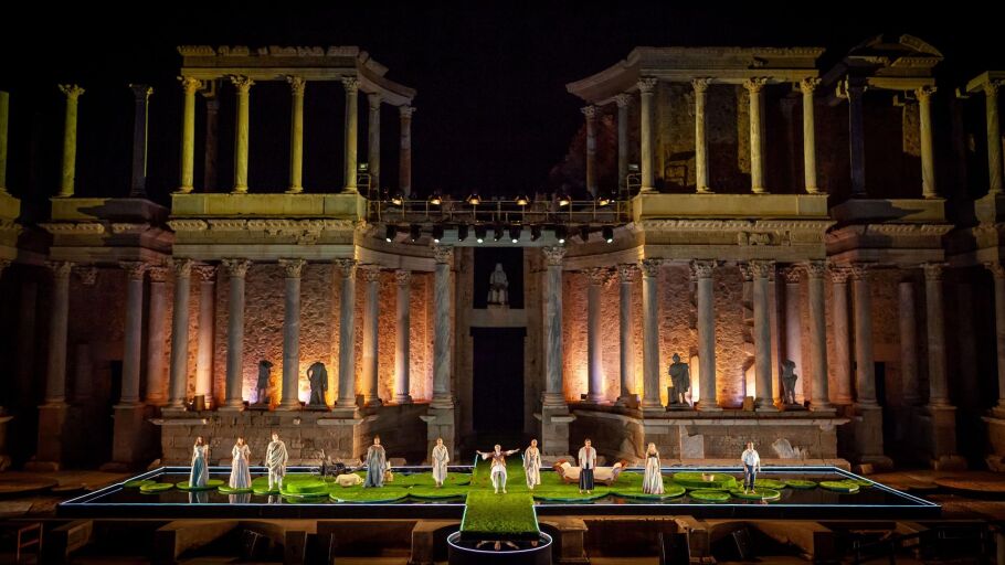 Imagen de archivo del Festival Internacional de Teatro Clásico de Mérida