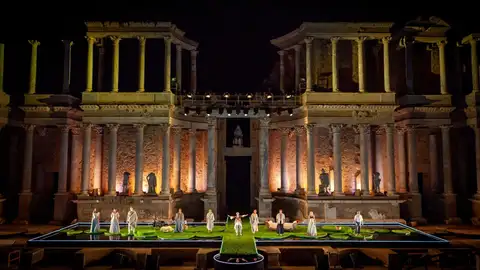 Imagen de archivo del Festival Internacional de Teatro Clásico de Mérida Imagen de archivo del Festival Internacional de Teatro Clásico de Mérida