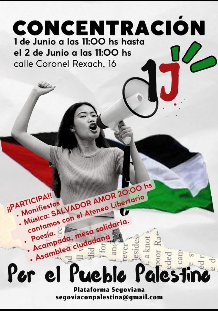 Poesía, música, asamblea, actividades infantiles y comida para reivindicar al pueblo palestino Poesía, música, asamblea, actividades infantiles y comida para reivindicar al pueblo palestino
