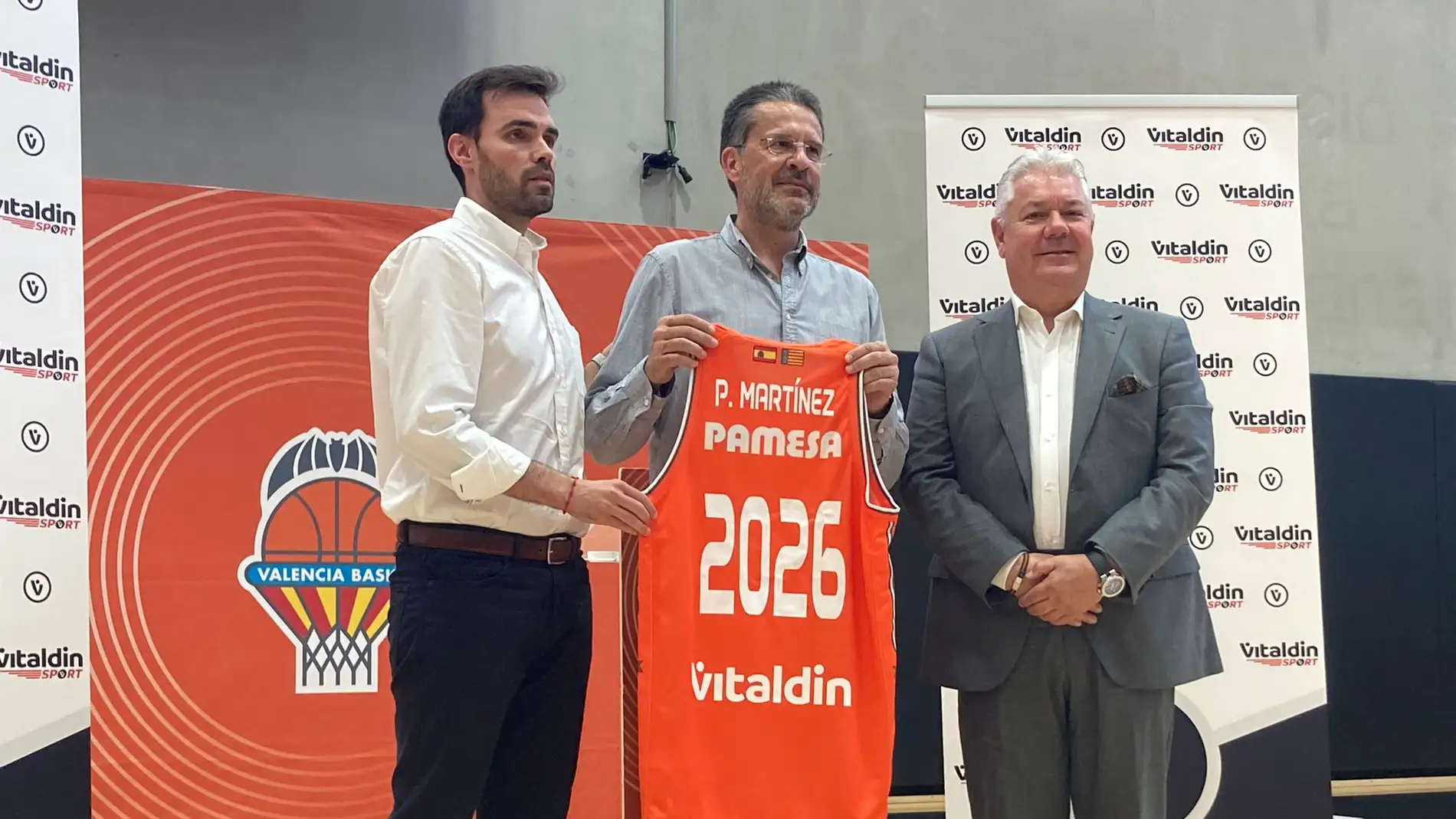 Pedro Martínez en la presentación oficial como nuevo entrenador