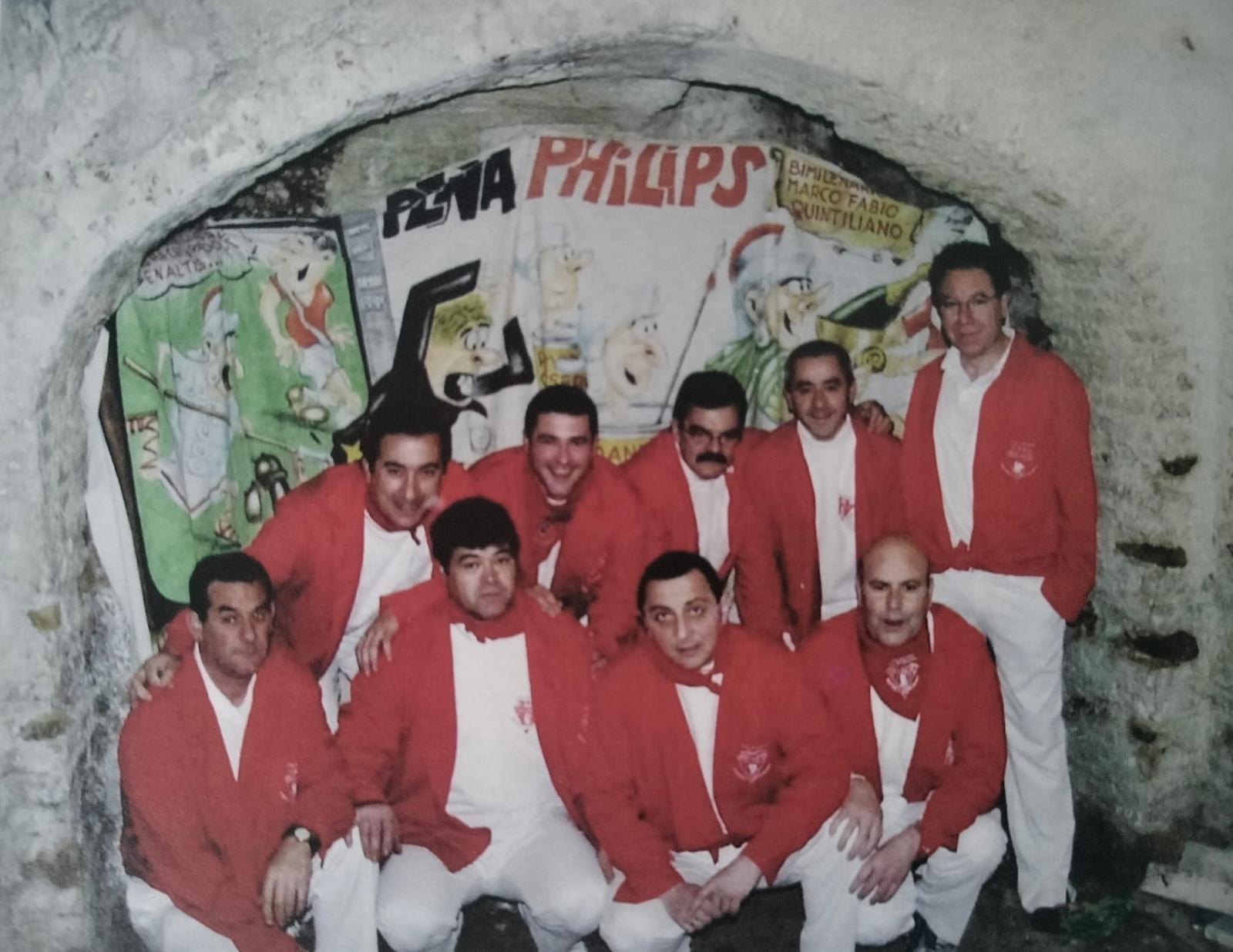 Comienza la celebración del 70 aniversario de la Peña Philips de Calahorra, "Mientras el cuerpo aguante" Comienza la celebración del 70 aniversario de la Peña Philips de Calahorra, "Mientras el cuerpo aguante"
