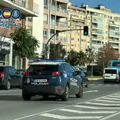 Coche de la Policía Nacional de Santander Coche de la Policía Nacional de Santander