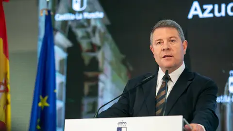 El presidente de Castilla-La Mancha, Emiliano García-Page El presidente de Castilla-La Mancha, Emiliano García-Page