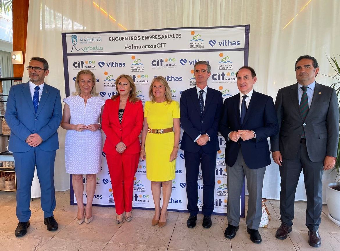 La consejera de Economía, Carolina España, protagonizó el almuerzo mensual que organiza el CIT La consejera de Economía, Carolina España, protagonizó el almuerzo mensual que organiza el CIT