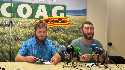 Sanjuán y Cajo en rueda de prensa Sanjuán y Cajo en rueda de prensa