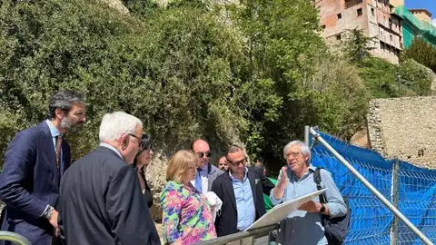 Tomasa Hernández ha visitado hoy Albarracín ALBARRACIN