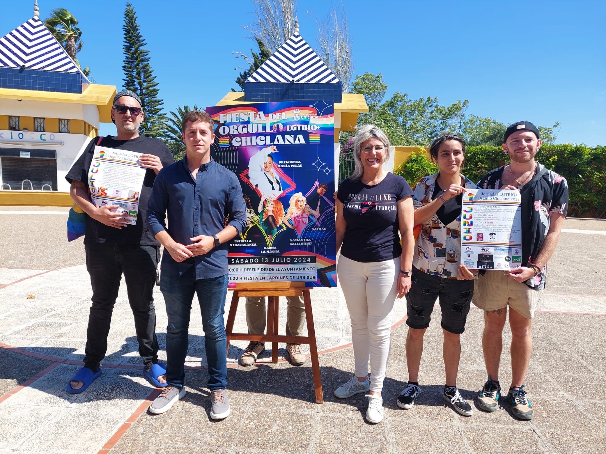 María Pelaé pregonará el Orgullo LGTBIQ+ de Chiclana María Pelaé pregonará el Orgullo LGTBIQ+ de Chiclana