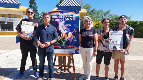Presentación del Orgullo LGTBIQ+ de Chiclana Presentación del Orgullo LGTBIQ+ de Chiclana