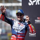 El campeón del mundo de motociclismo y corredor de Gresini, Marc Márquez