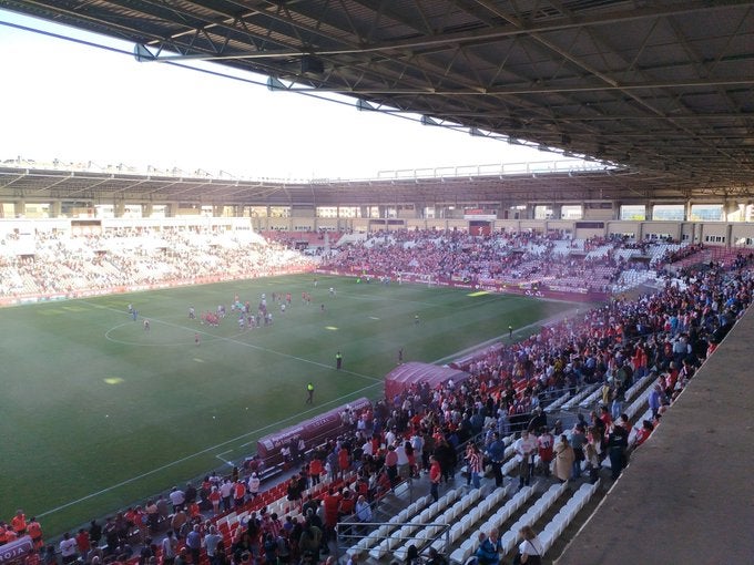 La UDL fracasa en su intento de ascenso a 1ª RFEF ante el Marbella en Las Gaunas La UDL fracasa en su intento de ascenso a 1ª RFEF ante el Marbella en Las Gaunas
