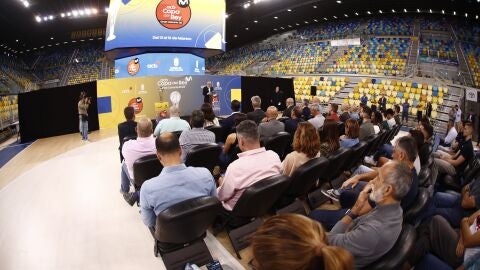 Acto de presentación de Gran Canaria como sede de la Copa del Rey 2025