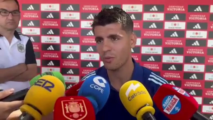 Álvaro Morata: "No sé qué pasará con mi futuro en el Atlético de Madrid" Álvaro Morata: "No sé qué pasará con mi futuro en el Atlético de Madrid"