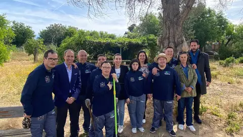 Diputación y 'Down Toledo' apuestan por la jardinería como una salida laboral Diputación y 'Down Toledo' apuestan por la jardinería como una salida laboral