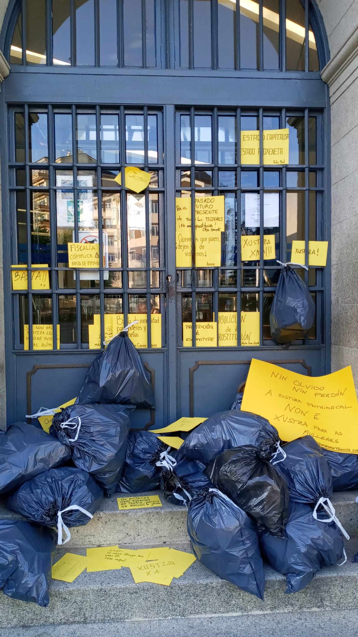 Protestas por la rebaja de penas en el juicio de la Carioca Protestas por la rebaja de penas en el juicio de la Carioca