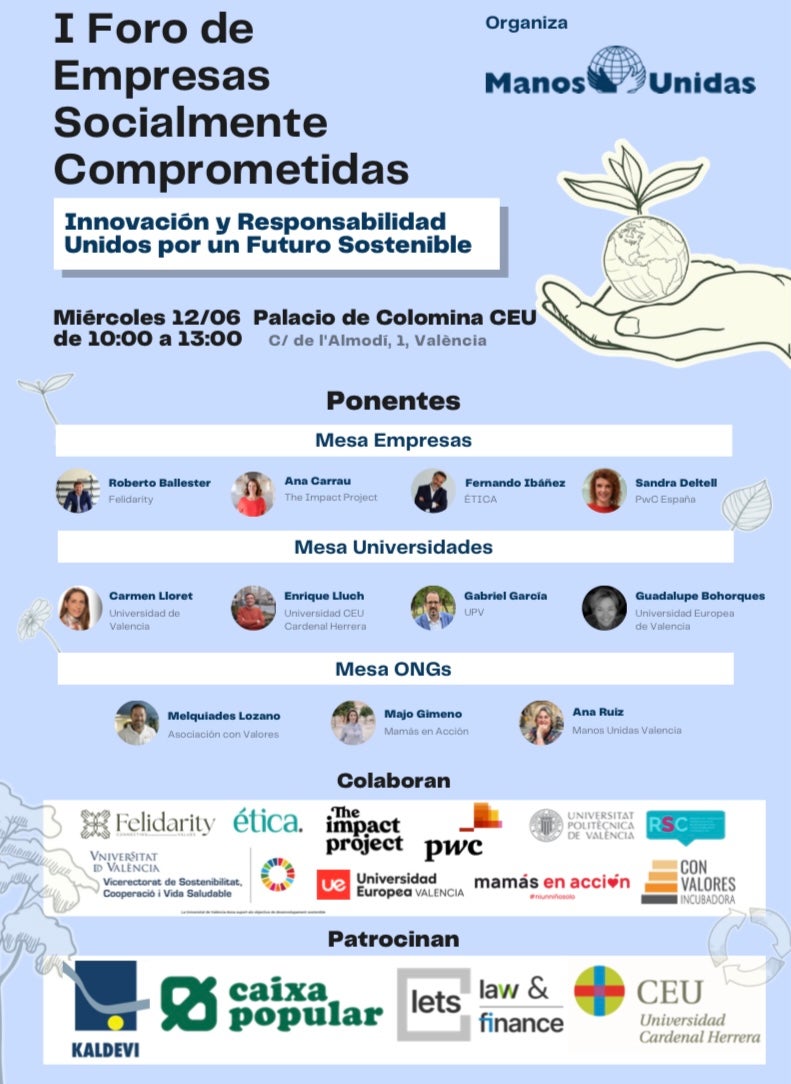 Manos Unidas y el compromiso empresarial Manos Unidas y el compromiso empresarial