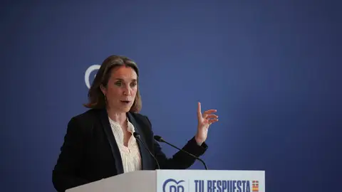 La secretaria general del PP, Cuca Gamarra La secretaria general del PP, Cuca Gamarra/ EFE/ Luis Tejido