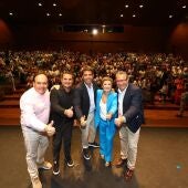 Más de mil personas respaldan a Mazón, Semper y Cano en el mitin del Partido Popular del Auditori de La Nucía