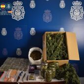 Droga incautada por la Policía Nacional