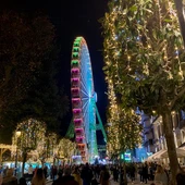 Noria y mercado navideño de Vigo Noria y mercado navideño de Vigo