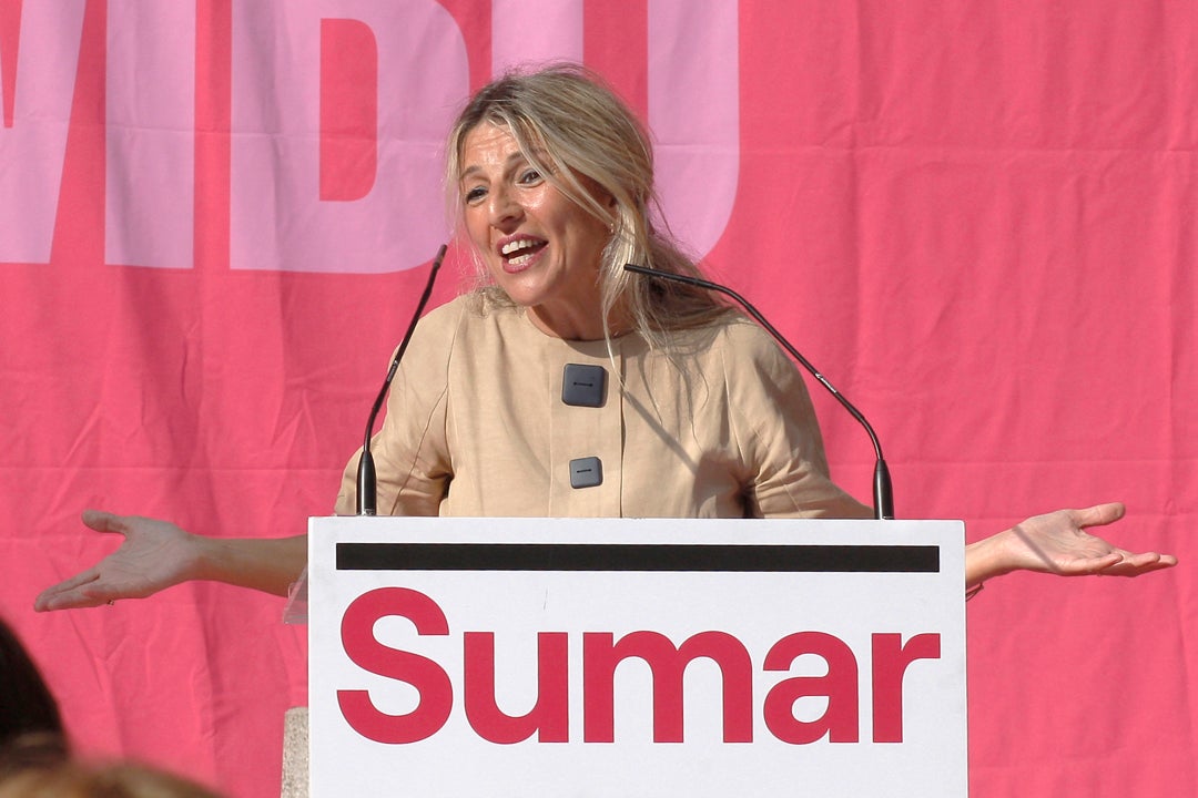 Sumar reacciona a la carta de Sánchez con un escueto mensaje: "Pedro, tío, mándales a la mierda" Sumar reacciona a la carta de Sánchez con un escueto mensaje: "Pedro, tío, mándales a la mierda"