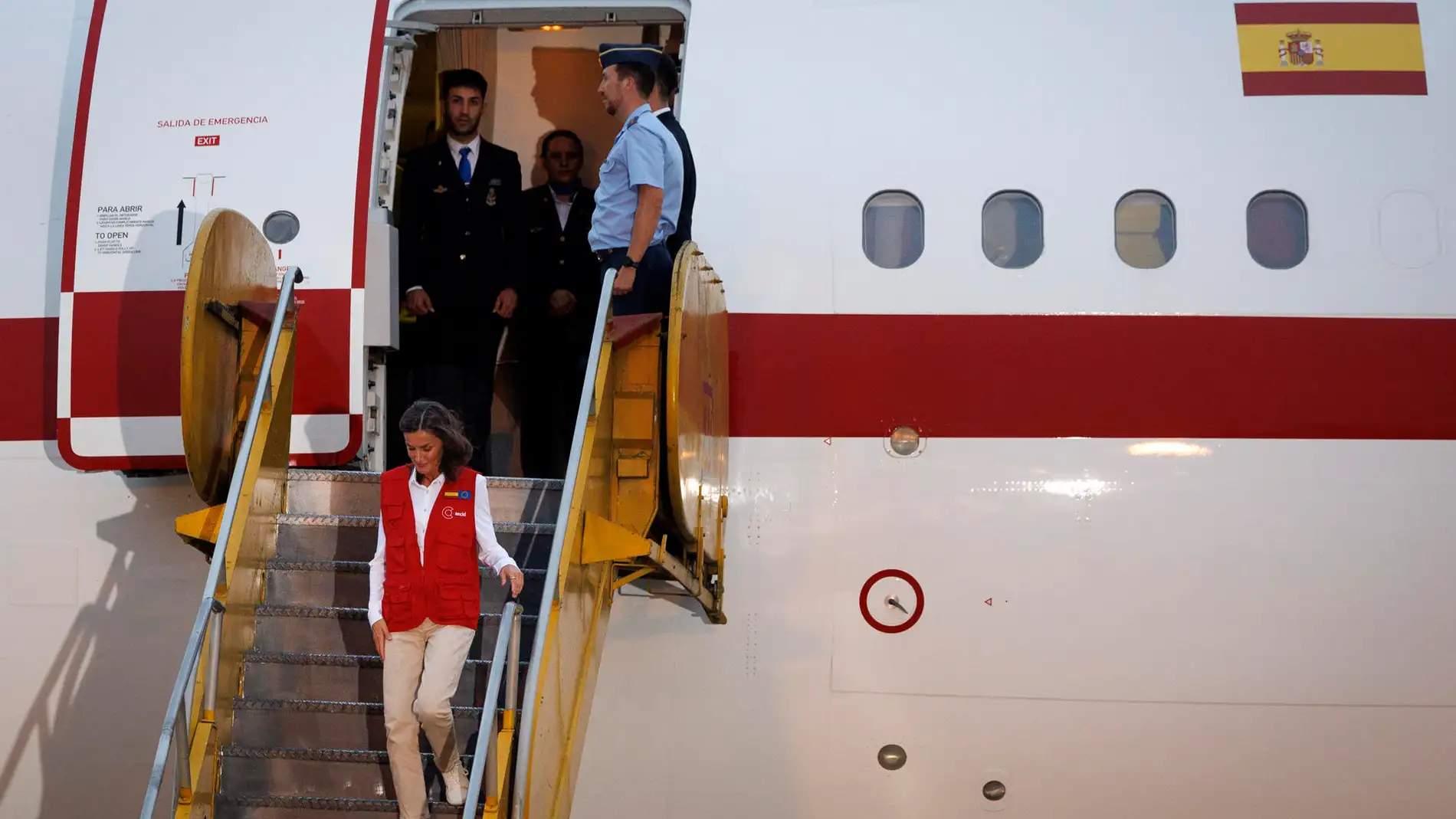 La reina Letizia llega a Guatemala en viaje de cooperación