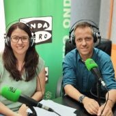 Noelia Morro y Eugenio Ayuso, técnicos de la Cámara de Menorca.