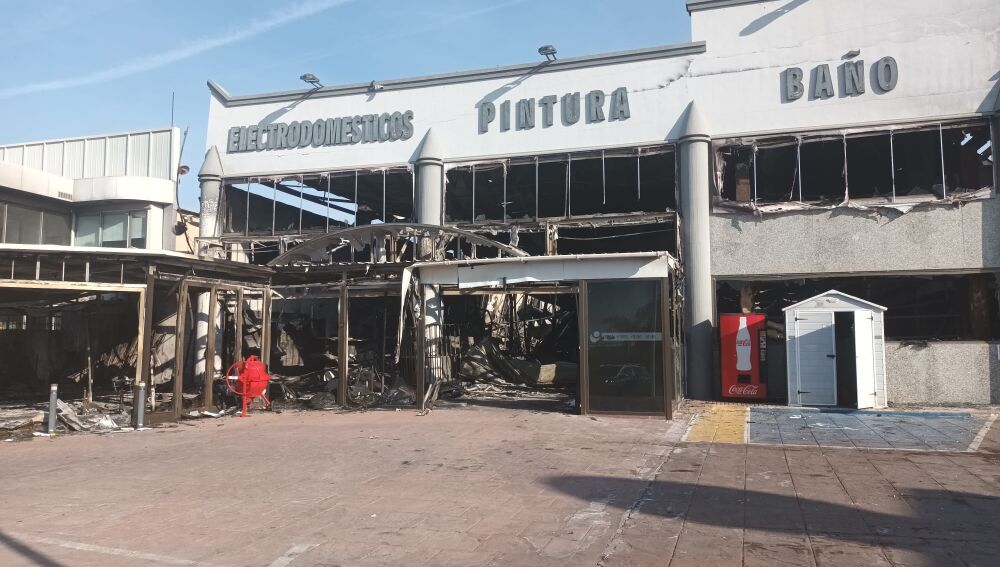 La nave ha quedado completamente destrozada