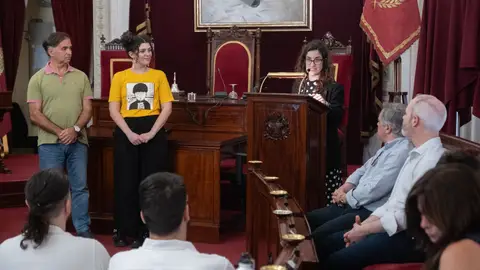 Instantes de la presentación del cartel del Femanca Instantes de la presentación del cartel del Femanca