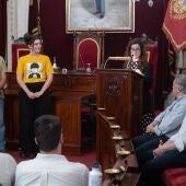 Instantes de la presentación del cartel del Femanca