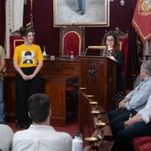 Instantes de la presentación del cartel del Femanca Instantes de la presentación del cartel del Femanca