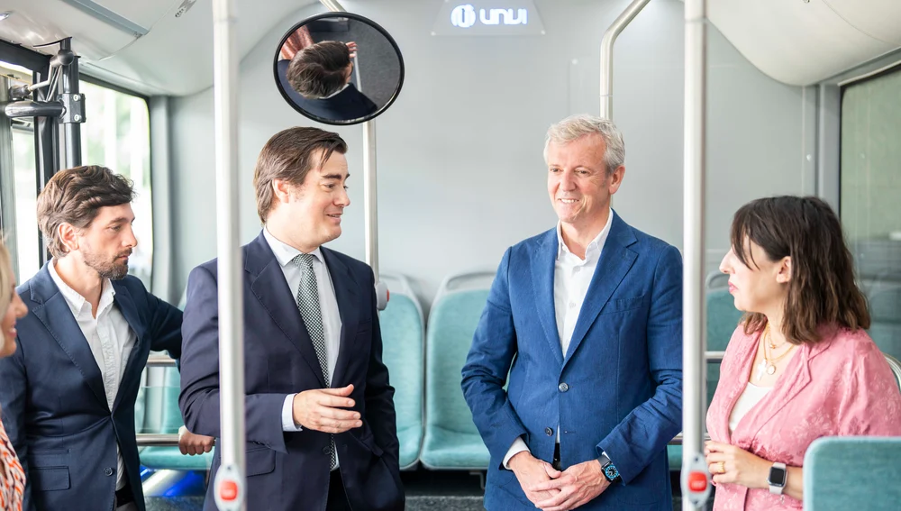 Alfonso Rueda visita as instalacións de UNVI Alfonso Rueda visita as instalacións de UNVI