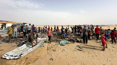 Al menos 27 muertos en un ataque de Israel a una escuela de la Agencia de la ONU para los Refugiados Palestinos