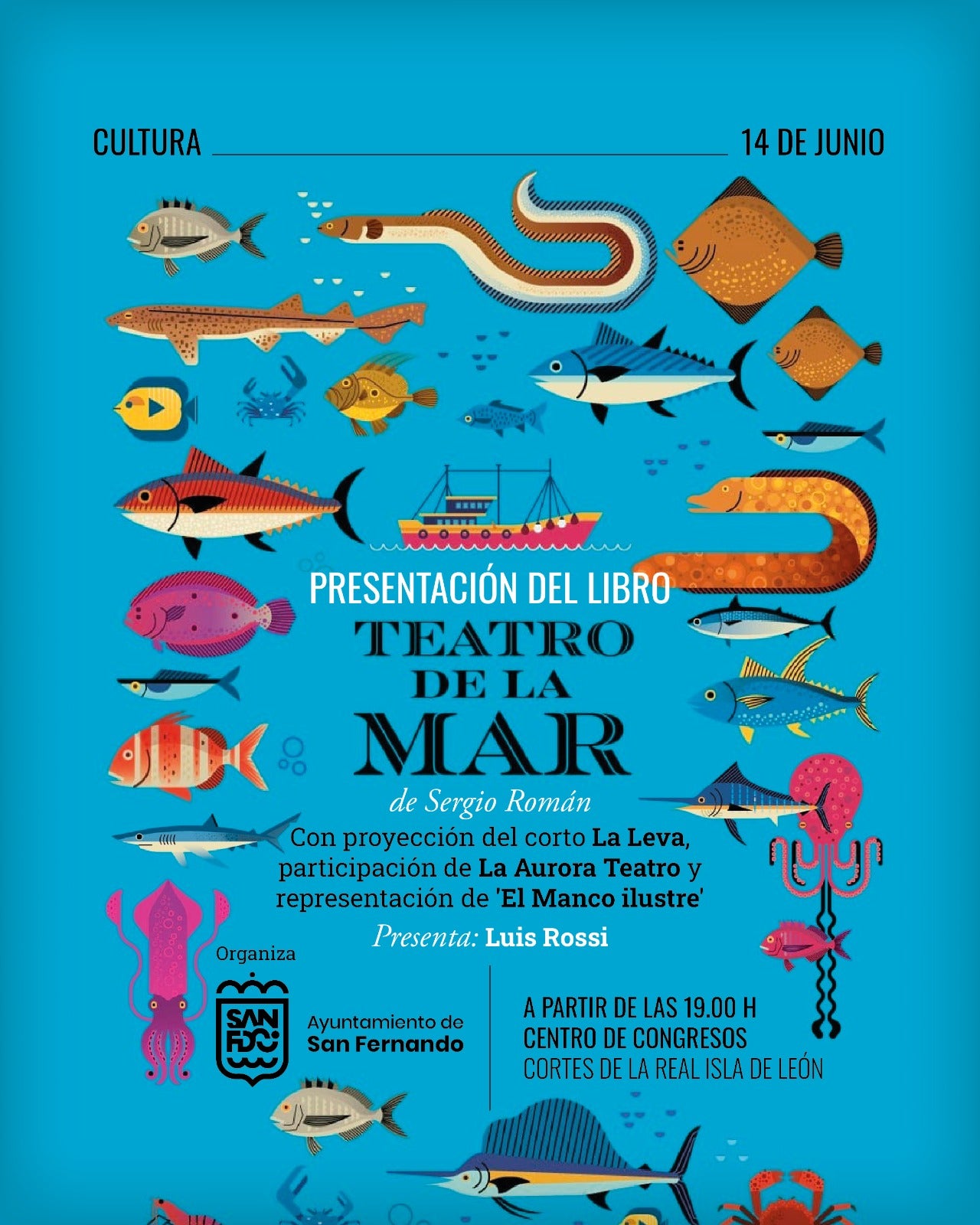 Este viernes se presenta 'Teatro de la Mar' en San Fernando Este viernes se presenta 'Teatro de la Mar' en San Fernando