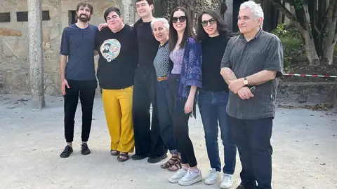 Atxaga, Guasch, Mondelo e Nunes no "Rosalía en Camiño" Atxaga, Guasch, Mondelo e Nunes no "Rosalía en Camiño"