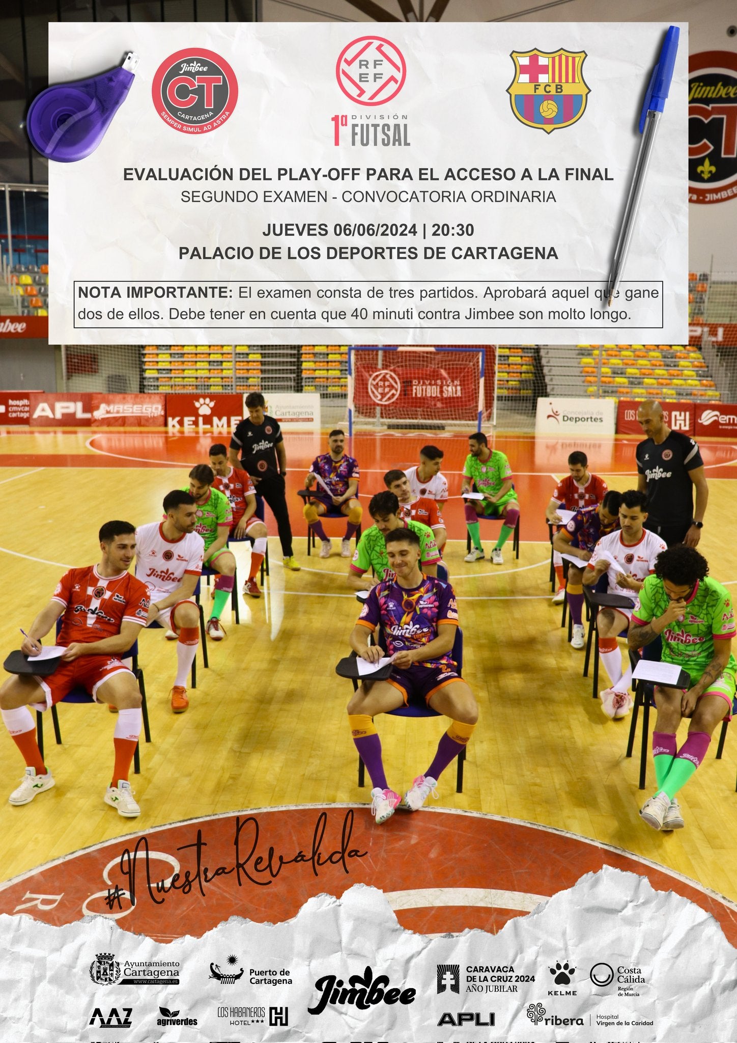 El Jimbee Cartagena, acaricia la final El Jimbee Cartagena, acaricia la final