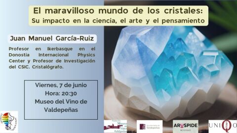 Quixote innovation organiza una charla sobre cristales y sus propiedades.