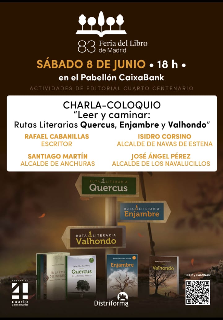 Los alcaldes de Anchuras, Navas de Estena y Los Navalucillos, protagonistas en la Feria del Libro de Madrid Los alcaldes de Anchuras, Navas de Estena y Los Navalucillos, protagonistas en la Feria del Libro de Madrid